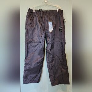 Arctix Mens Storm Rain Pant Charcoal  3X Large 3XL 28  Inseam Nwt New Wind Proof